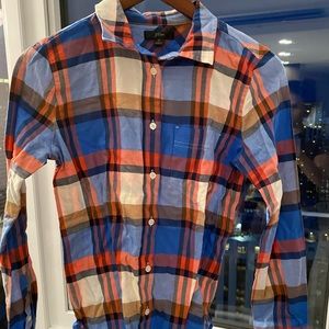 J. Crew plaid top size 2 NWT
